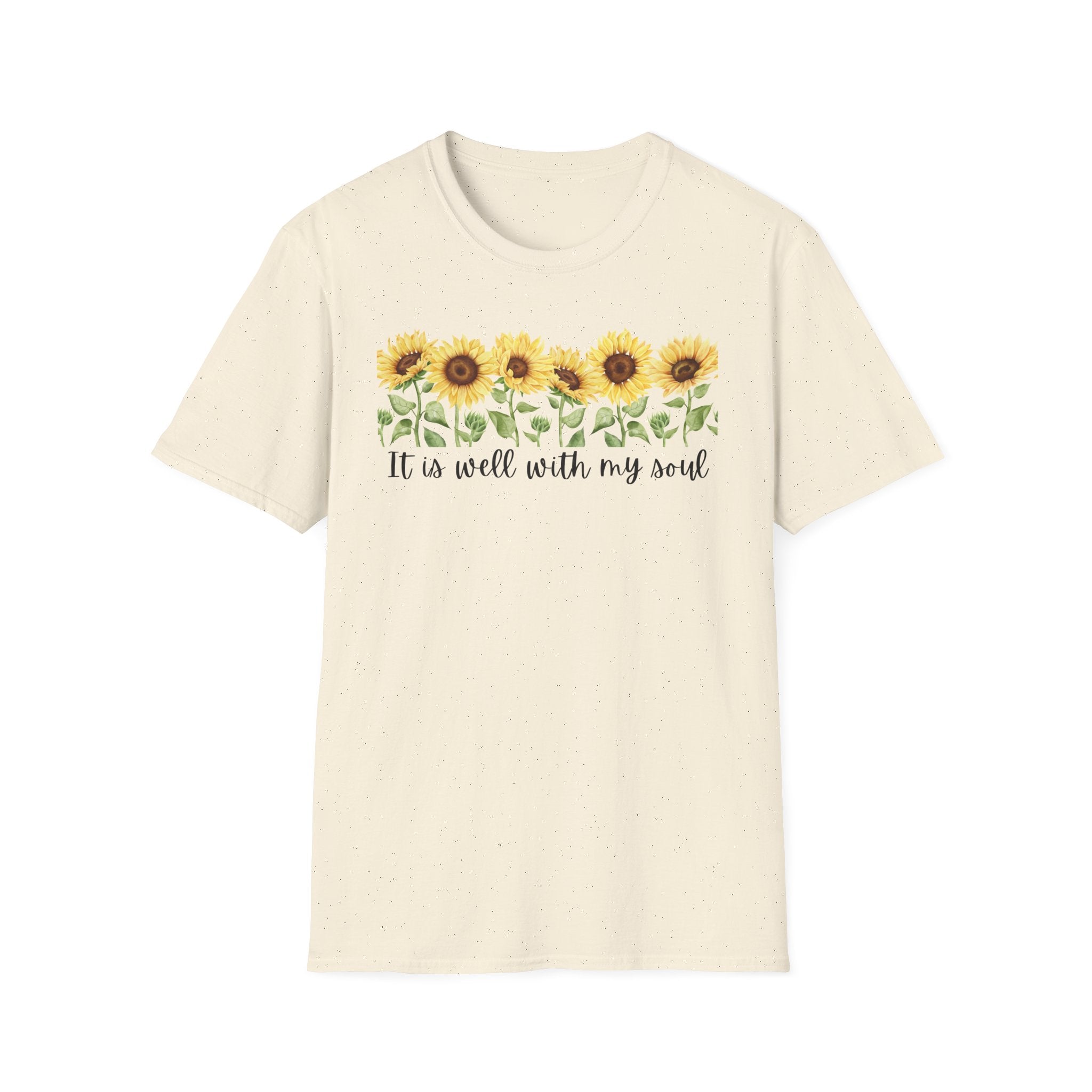 It Is Well with My Soul Sunflower Tshirt