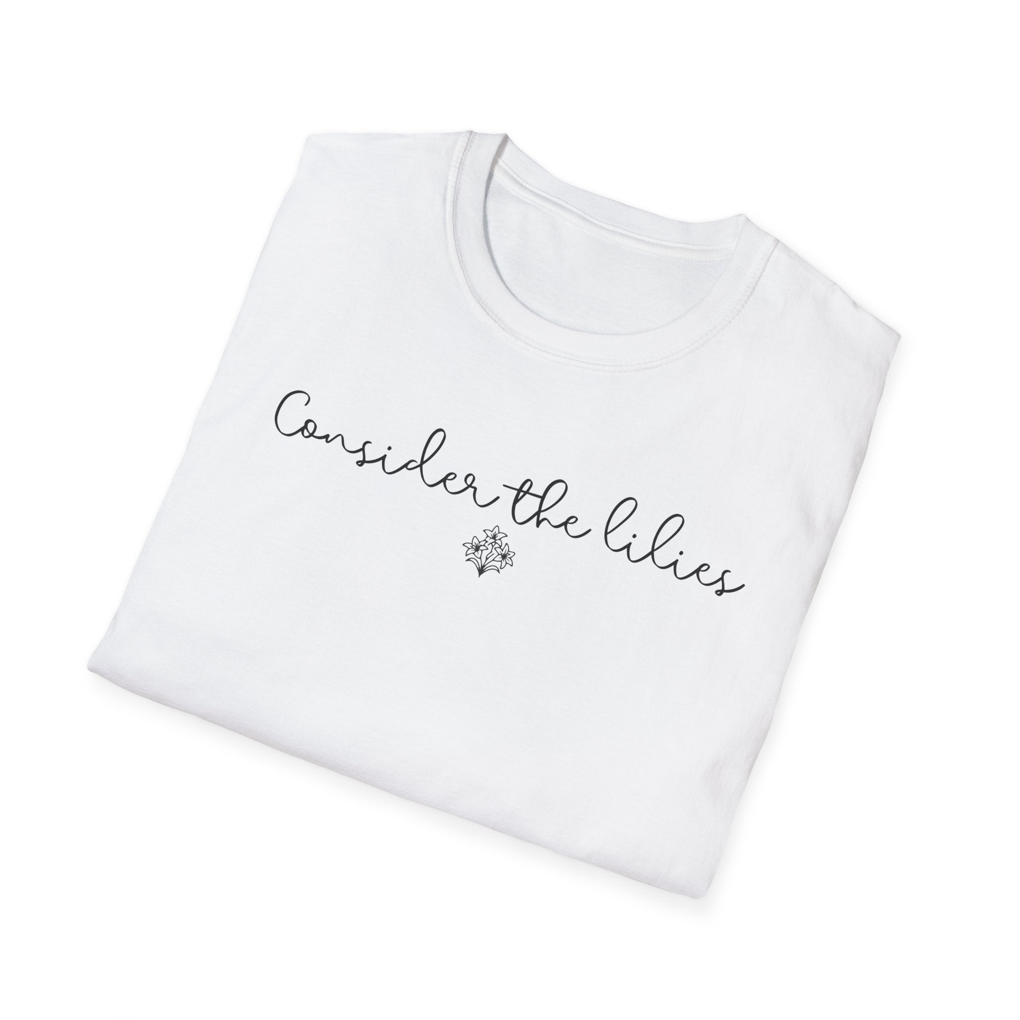 Consider the Lilies Graphic Tee