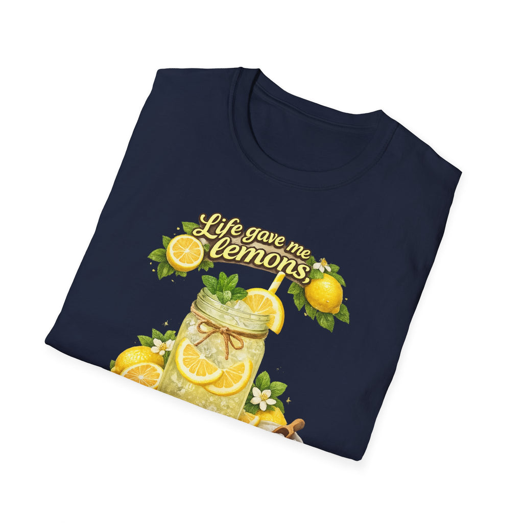 Life gave me lemons, but Jesus made lemonade Christian grapgic tee