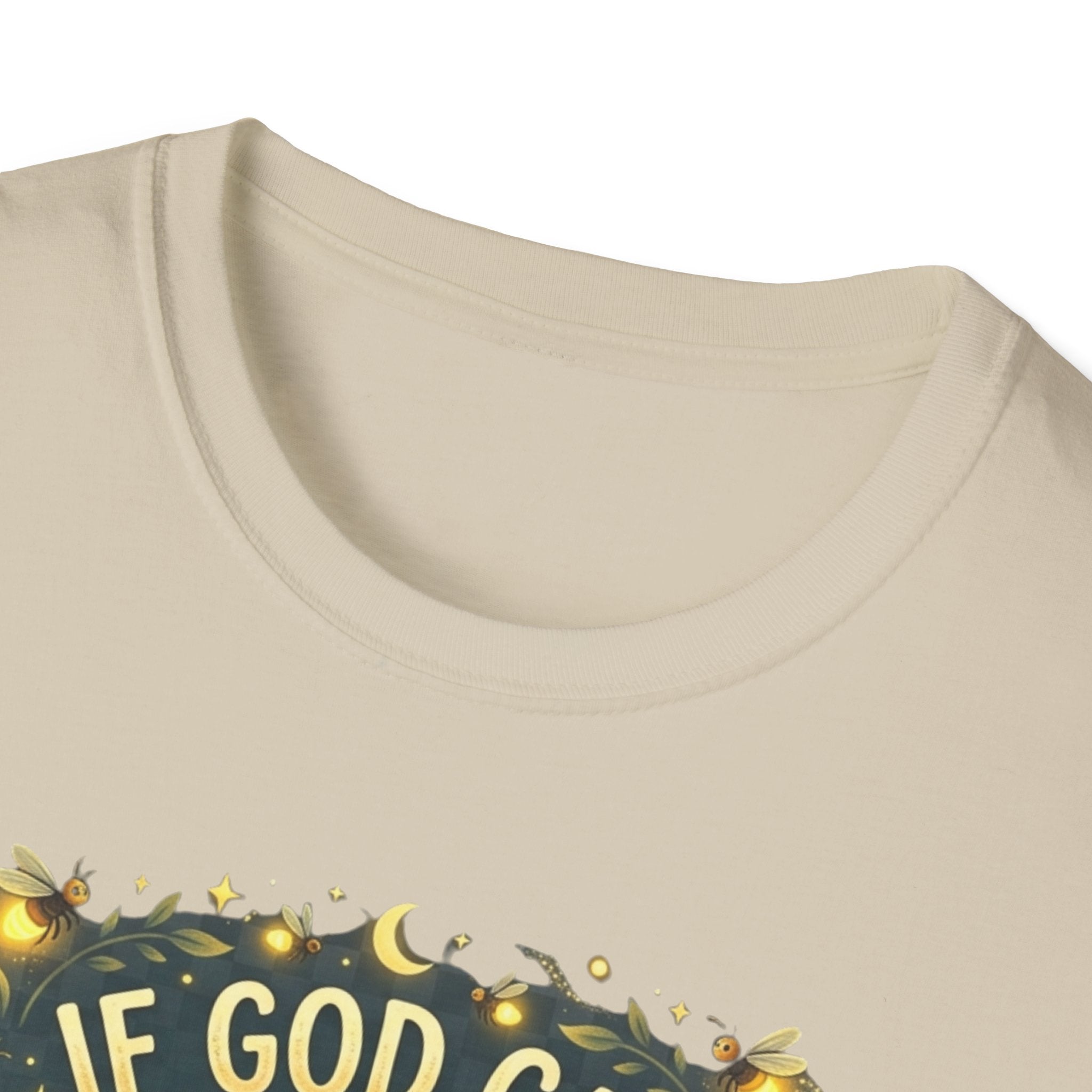 Faith-Inspired Firefly T-Shirt – “If God Can Make a Bug’s Butt Light Up” Christian Tee