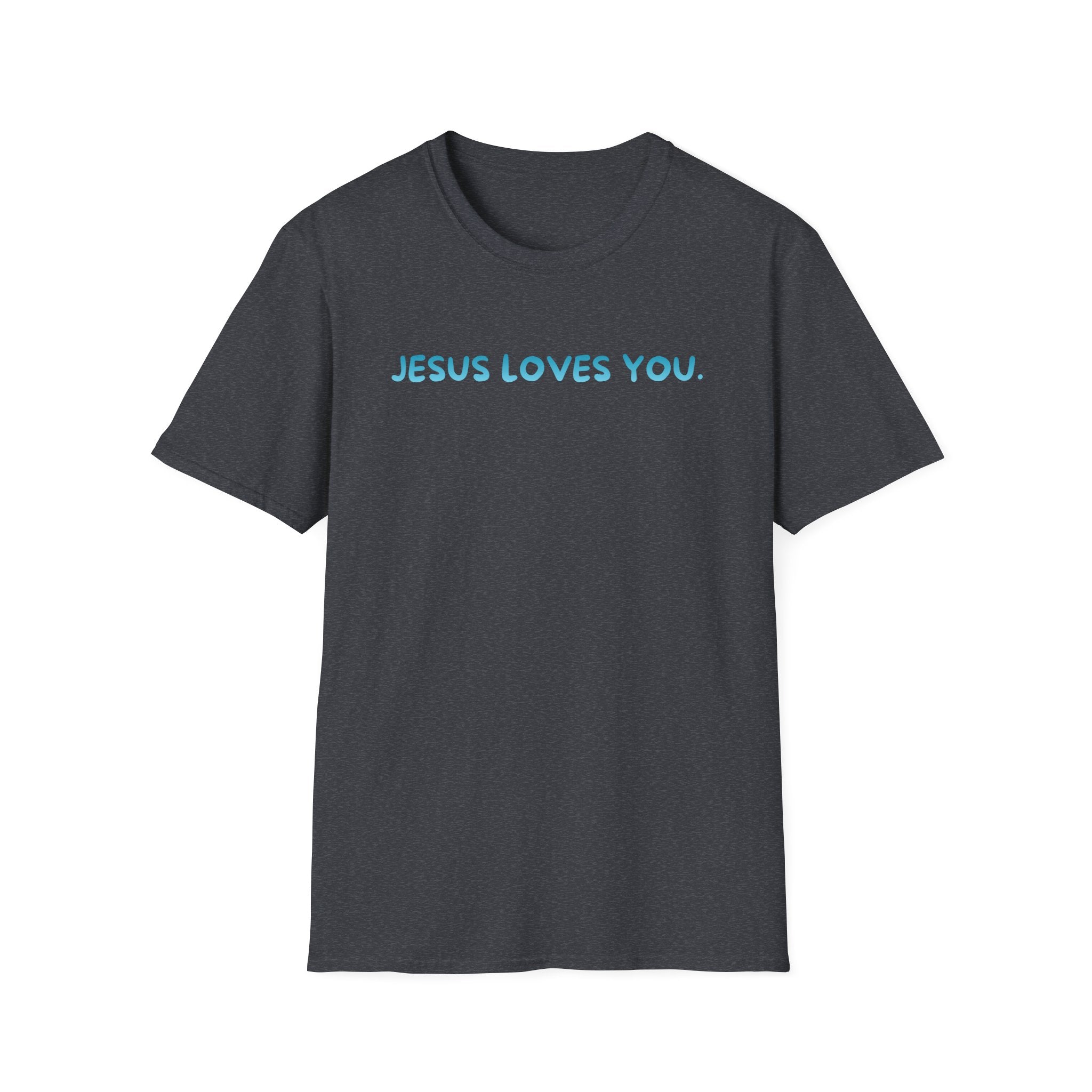 JESUS LOVES YOU Graphic Tee (Blue)