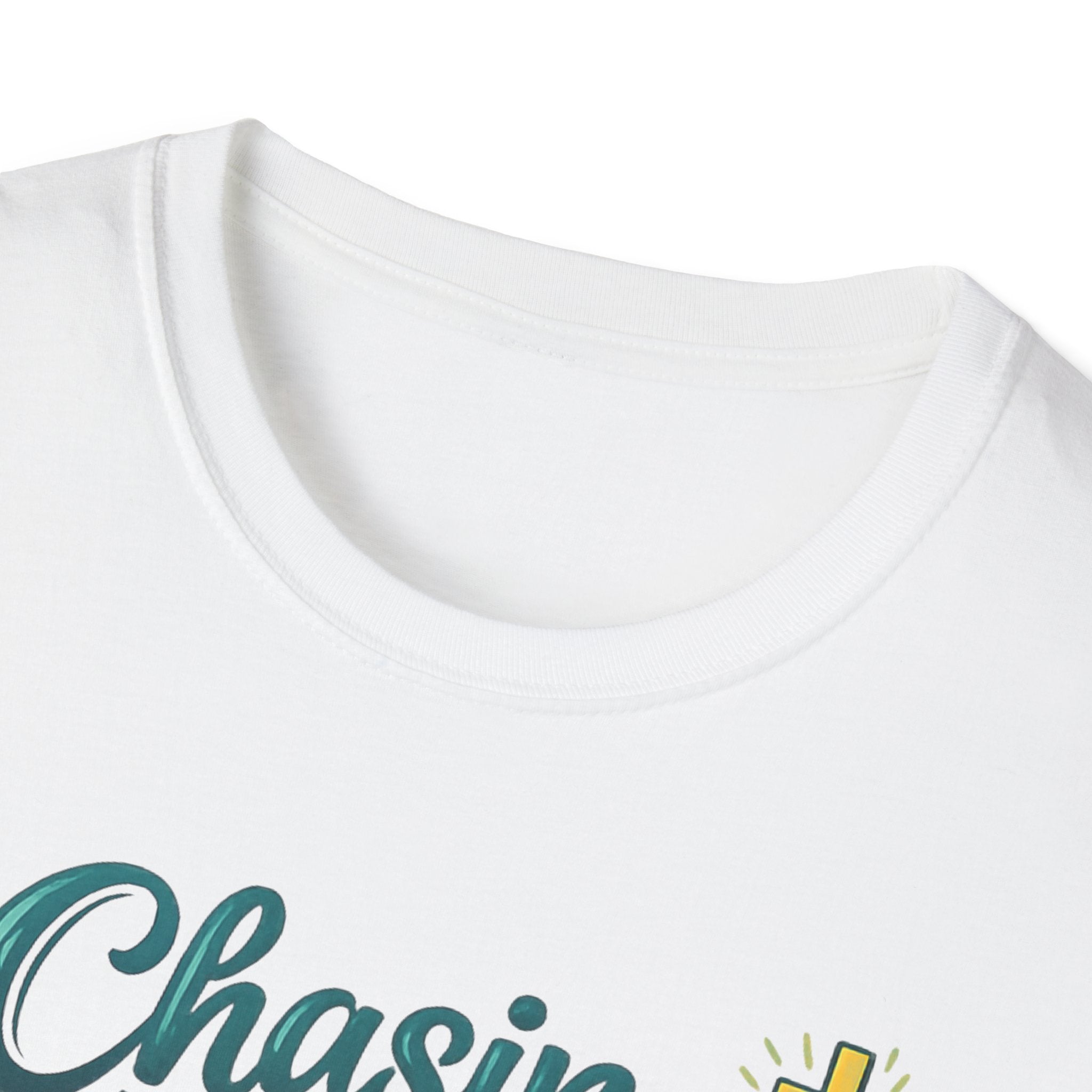 Chasing Toddlers and Jesus- Cute faith based parenting t shirt