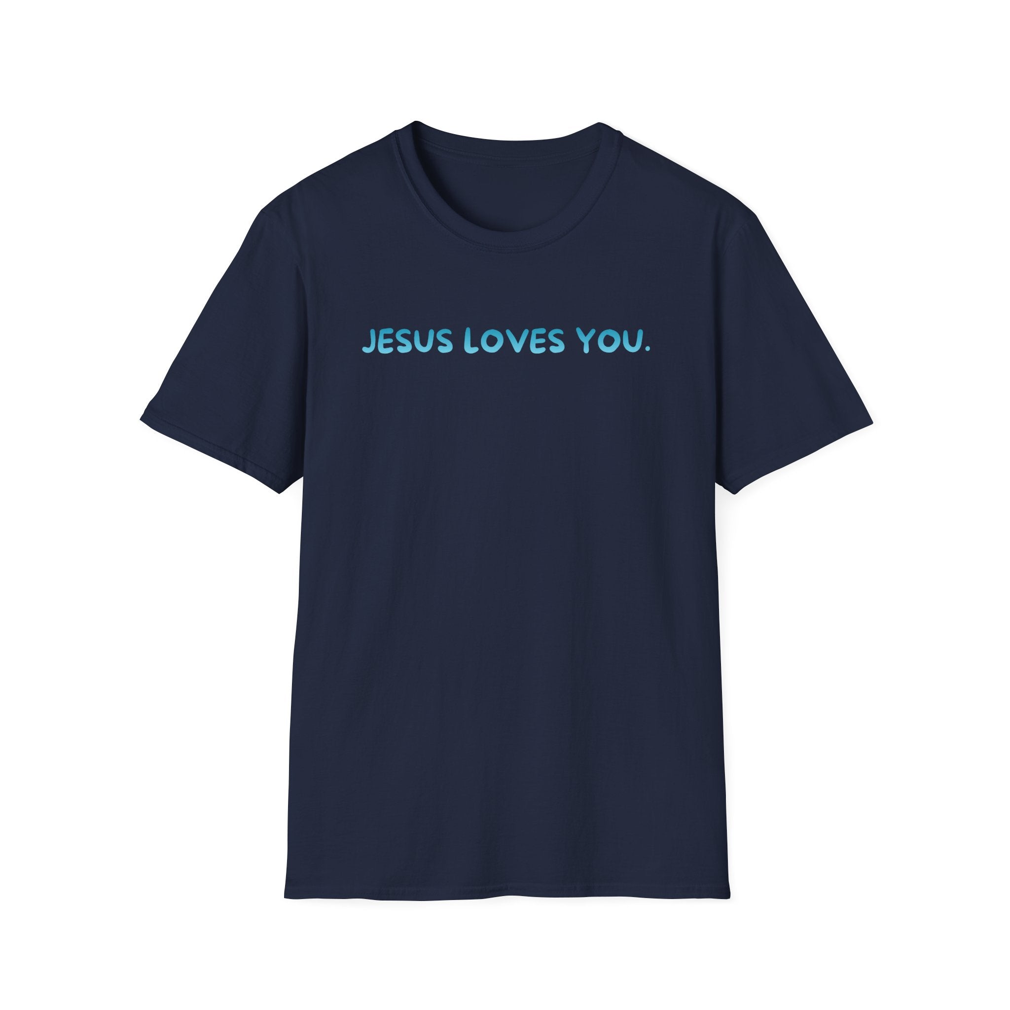 JESUS LOVES YOU Graphic Tee (Blue)