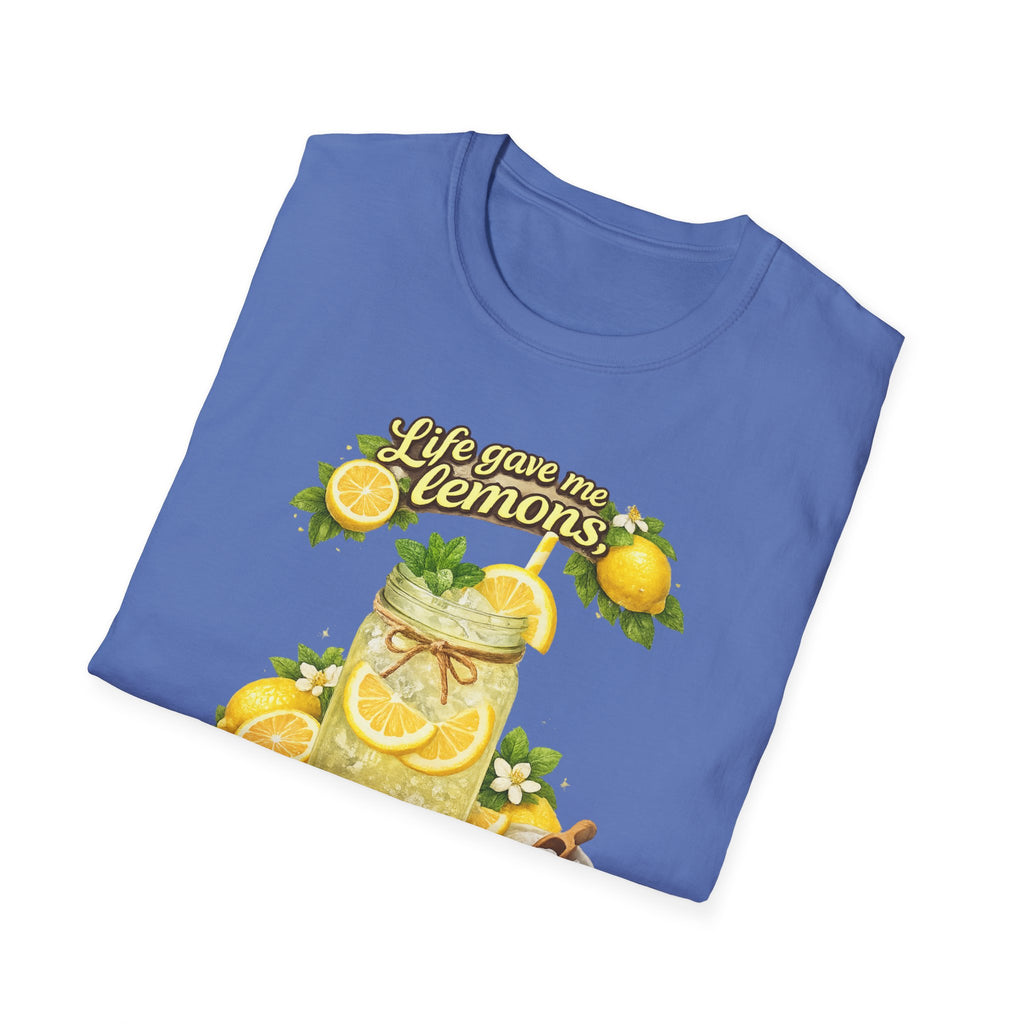 Life gave me lemons, but Jesus made lemonade Christian grapgic tee