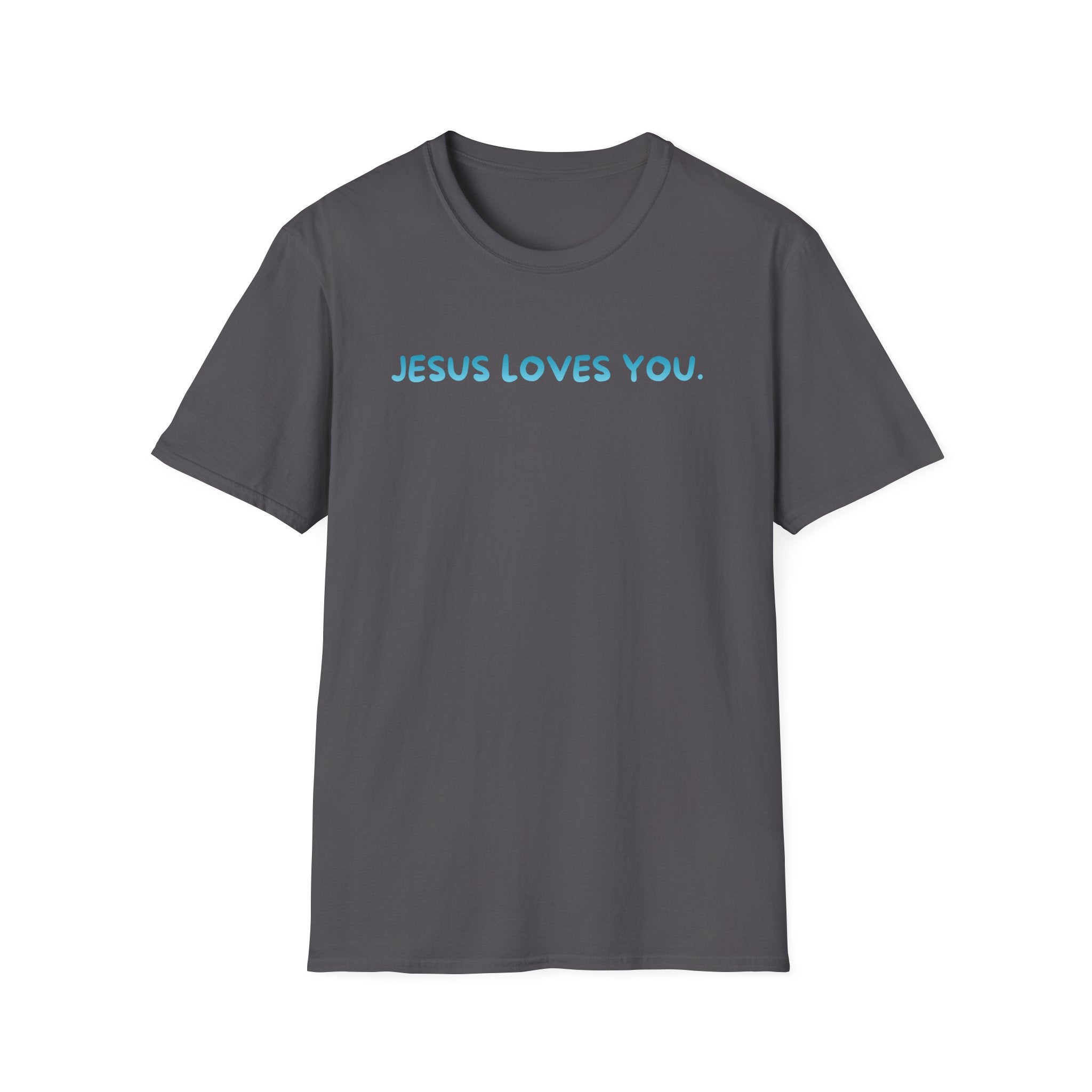 JESUS LOVES YOU Graphic Tee (Blue)