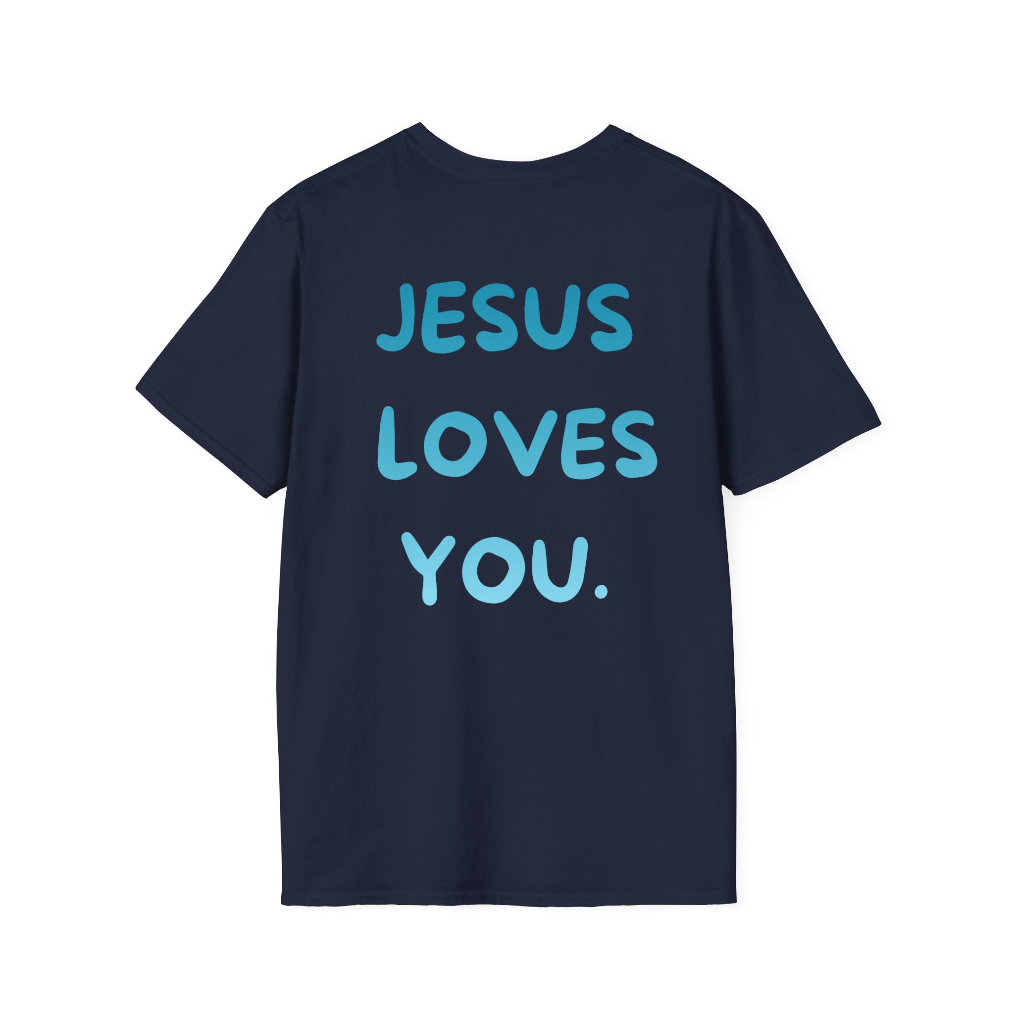JESUS LOVES YOU Graphic Tee (Blue)