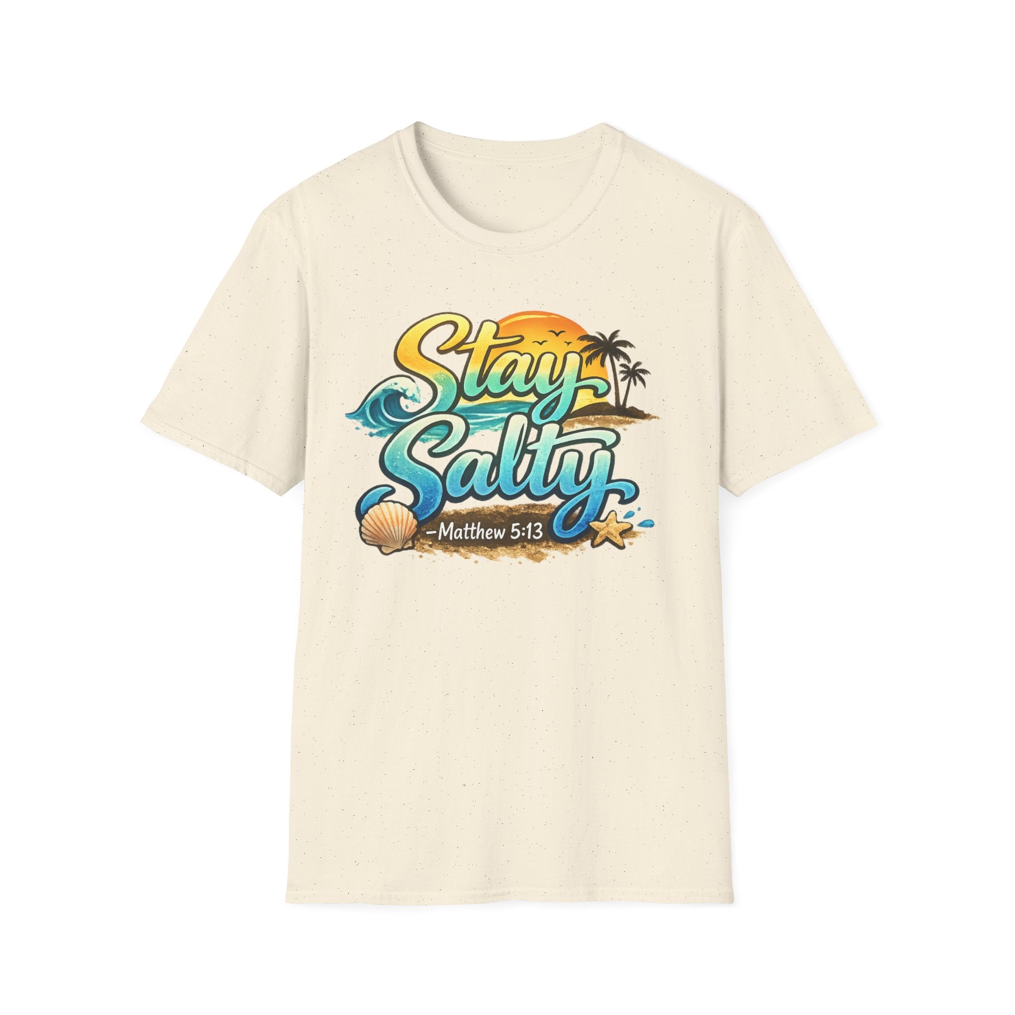 “Stay Salty” Beach Graphic T-Shirt – Matthew 5:13