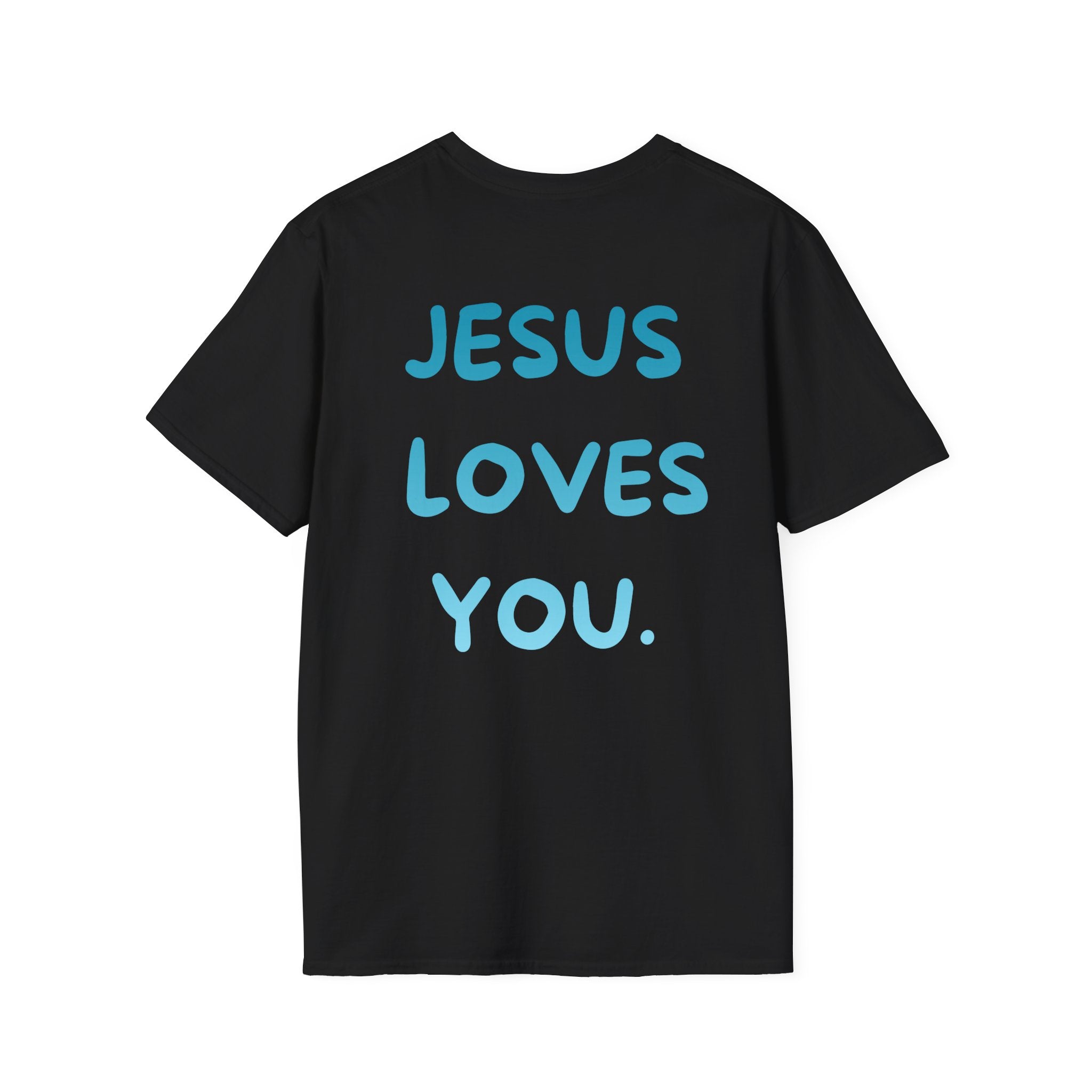 JESUS LOVES YOU Graphic Tee (Blue)