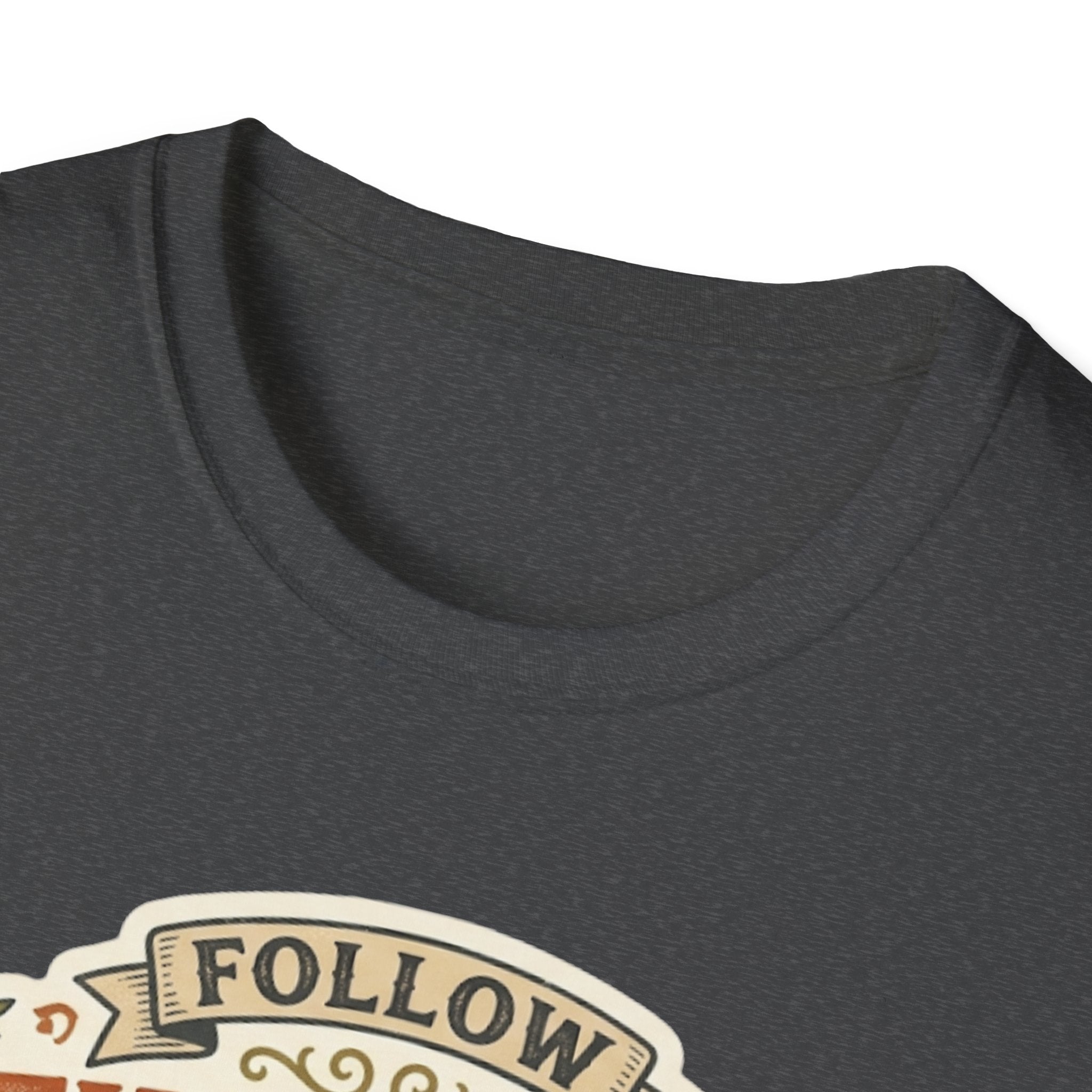 Follow the Word Not the Herd Christian Cow T-Shirt – Faith-Based Graphic Tee