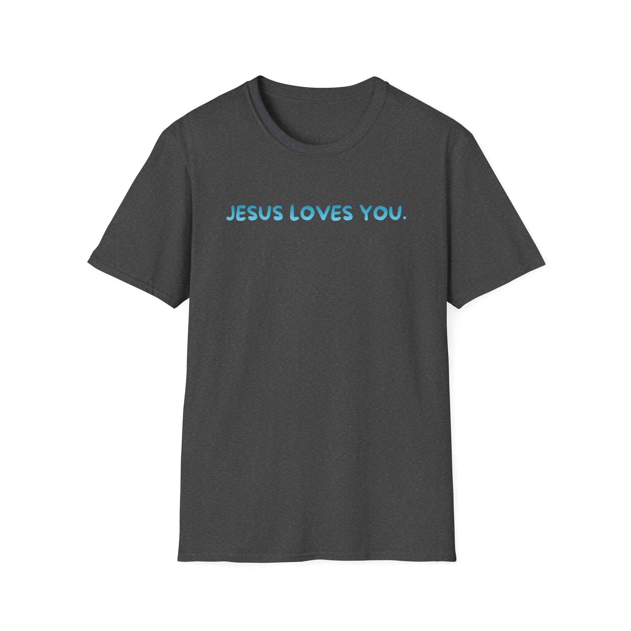 JESUS LOVES YOU Graphic Tee (Blue)