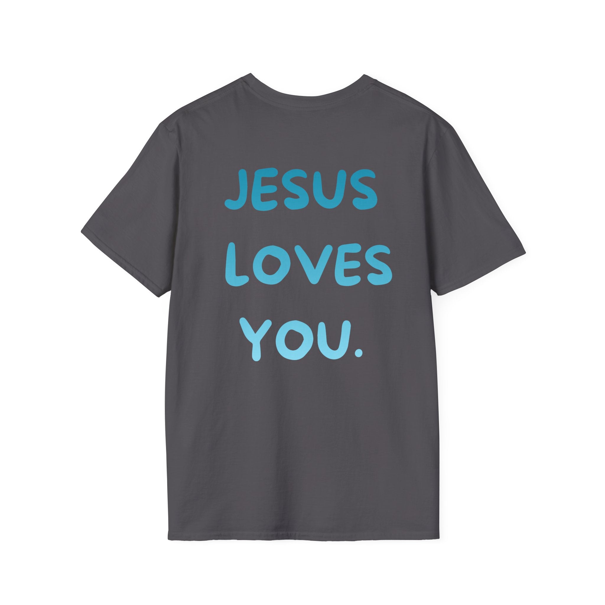 JESUS LOVES YOU Graphic Tee (Blue)