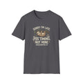 “His Timing, Not Mine” Sloth T-Shirt – Christian Faith Graphic Tee
