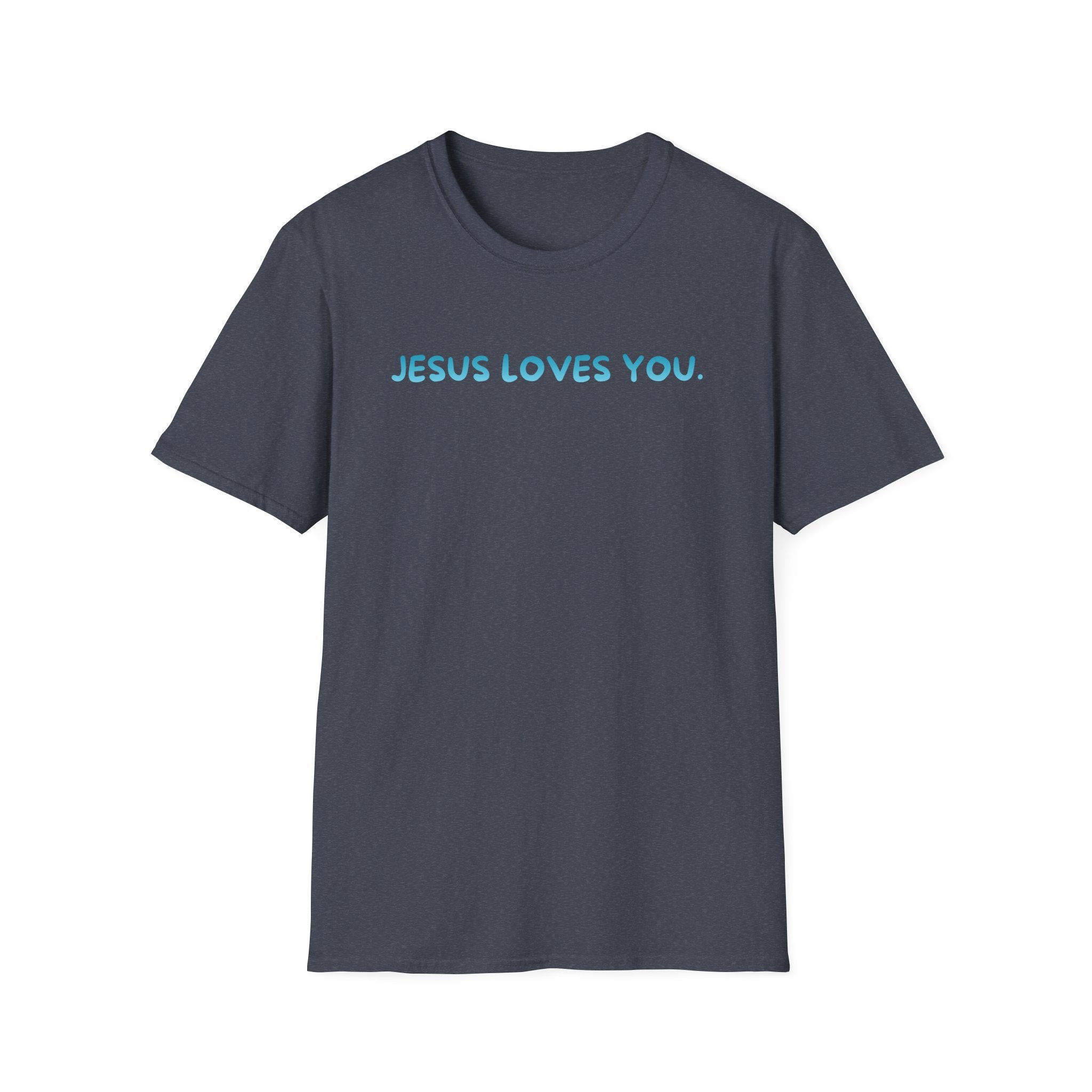 JESUS LOVES YOU Graphic Tee (Blue)