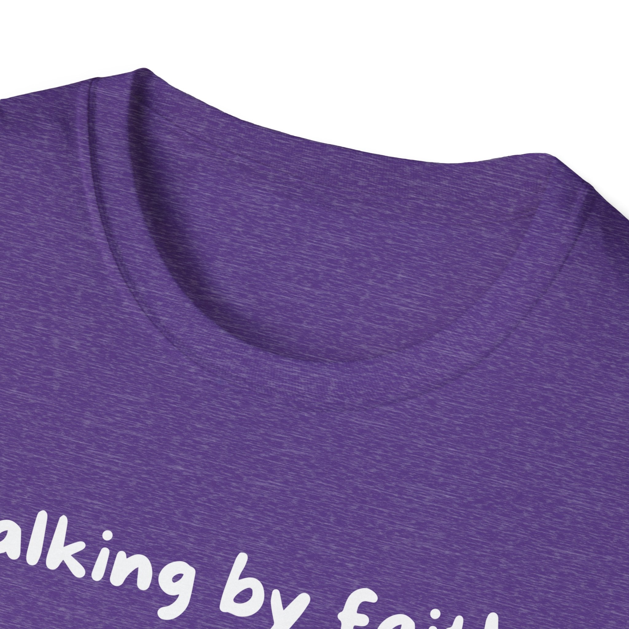 Walking By Faith, Tripping Constantly Funny Christian T-shirt