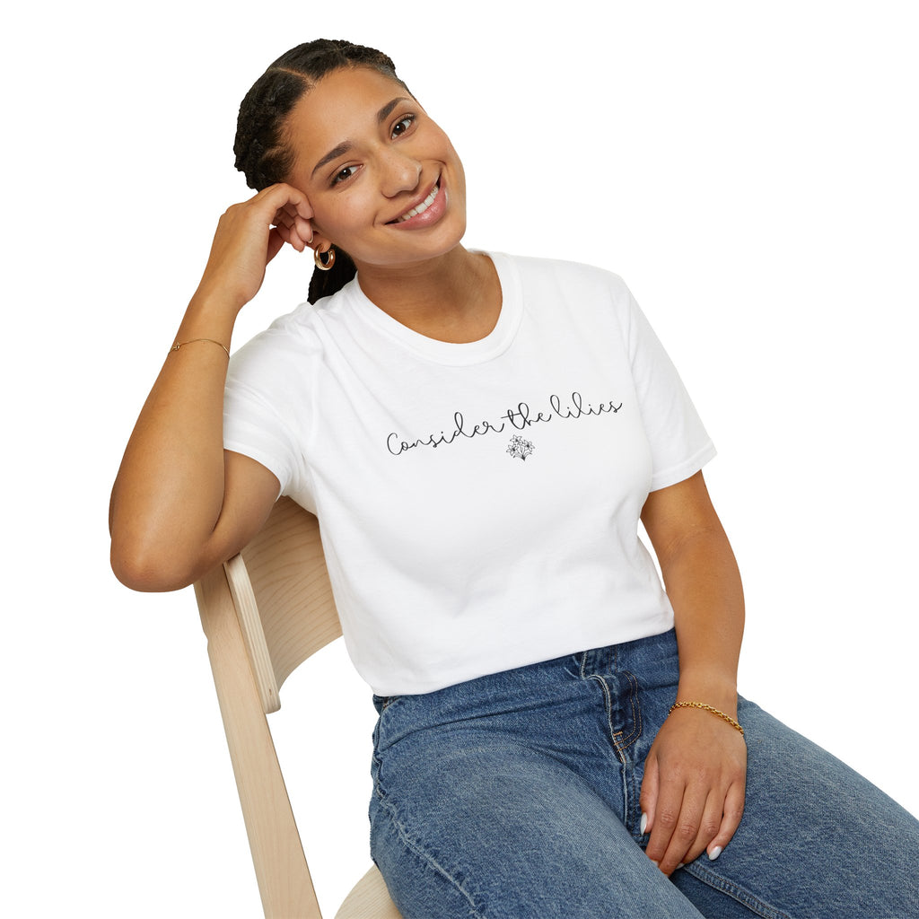 Consider the Lilies Graphic Tee