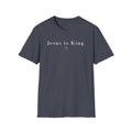 "Jesus is King" minimalist Christian T-shirt